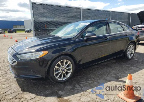 2017 Ford Fusion Se из США, поврежденный, VIN 3FA6P0HD9HR416045